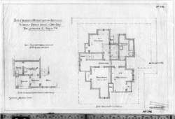 Plan of proposed alterations and additions to house in Beach Drive, Oak Bay for Lawrence C. Boyd, Esq. thumbnail