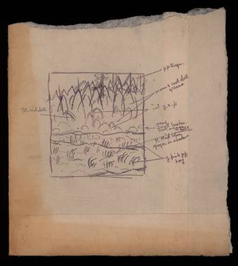 Untitled [Hay field and trees] thumbnail