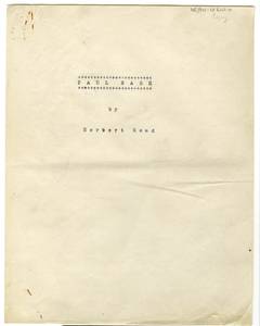 Enclosure from Herbert Read to Paul Nash, [1940's?] thumbnail