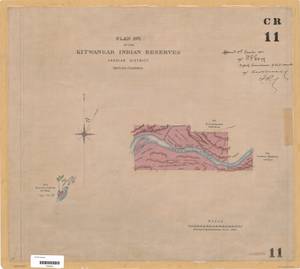 Plan of the Kitwangar Indian Reserve, Cassiar District thumbnail