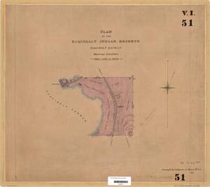 Plan of the Esquimalt Indian Reserve, Esquimalt District [original] thumbnail