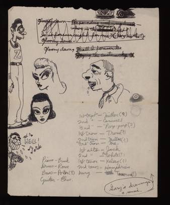 Untitled [Gary's drawings and music] thumbnail