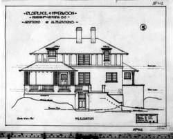 Residence of Mrs. Dawson, Denison Rd., Victoria, B.C.: additions and alterations thumbnail