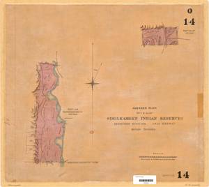 Amended Plan No. 7, 8, 12 & 12A of the Upper Similkameen Indian Reserves, Osoyoos Division, Yale District thumbnail