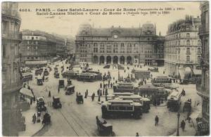 Postcard to Peggy from Nicholas in French in 1924 thumbnail