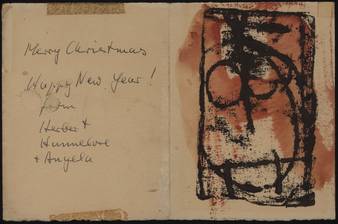 Herbert Siebner greeting card (holiday season print) thumbnail