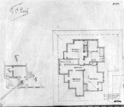 Plan of proposed alterations and additions to house in Beach Drive, Oak Bay for Lawrence C. Boyd, Esq. thumbnail