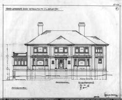 House in Lansdowne Road, Victoria, B.C., for J.L. Dunlop, Esq. thumbnail