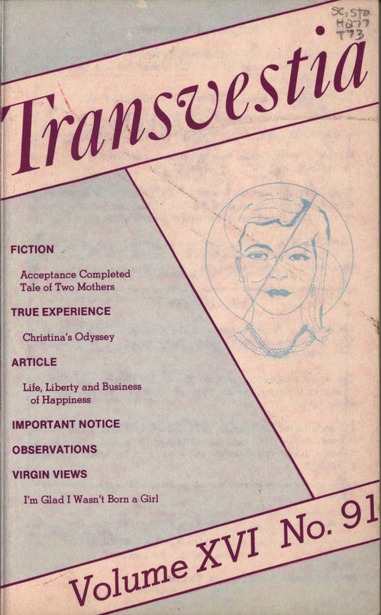 Transvestia, Vol. 15, No. 91 (1977) thumbnail